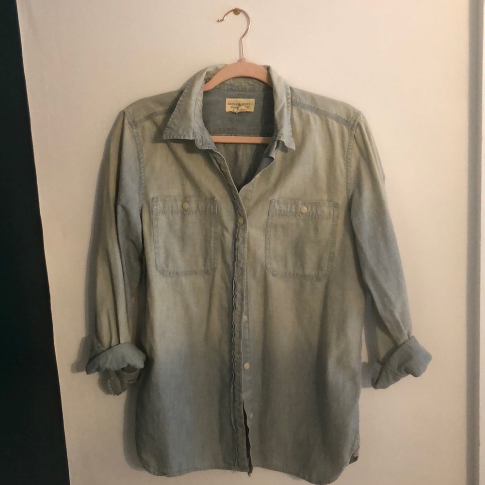 Ralph Lauren Denim & Supply chambray bandana shirt